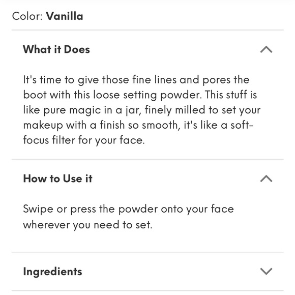 ELOISE | Flawless Loose Setting Powder | “Vanilla” (Brand New!) 💘 - Picture 7 of 7